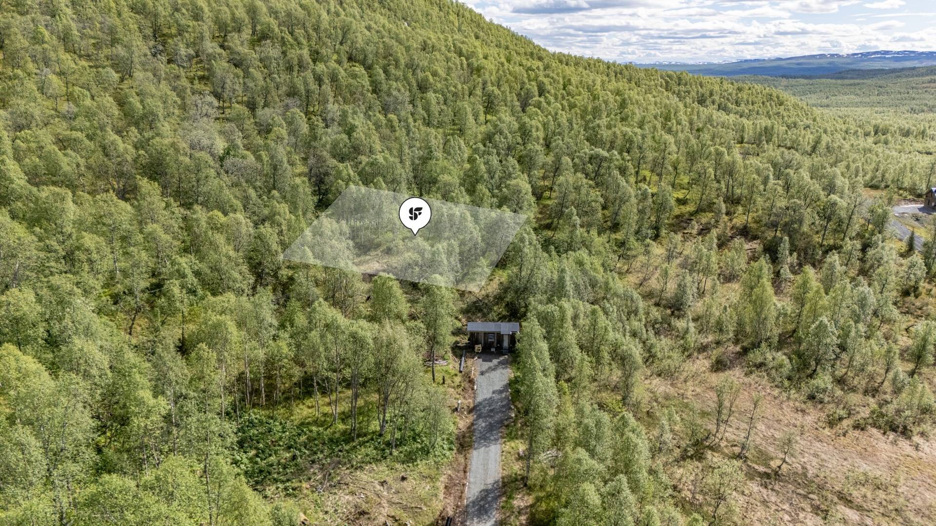tomt på Stintbäcken 146 (såld) & 148 Hemavan, Storumans kommun - bild 2