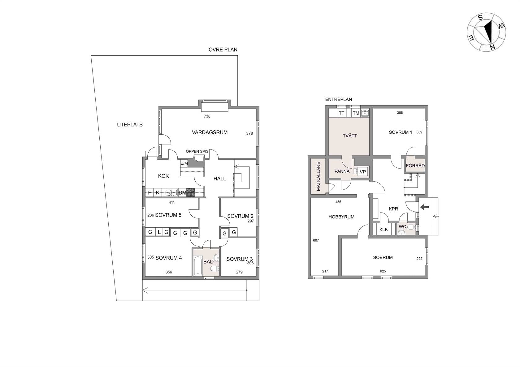 8 rum Villa på Gårdsvägen 17 Segeltorp Huddinge kommun - bild 36