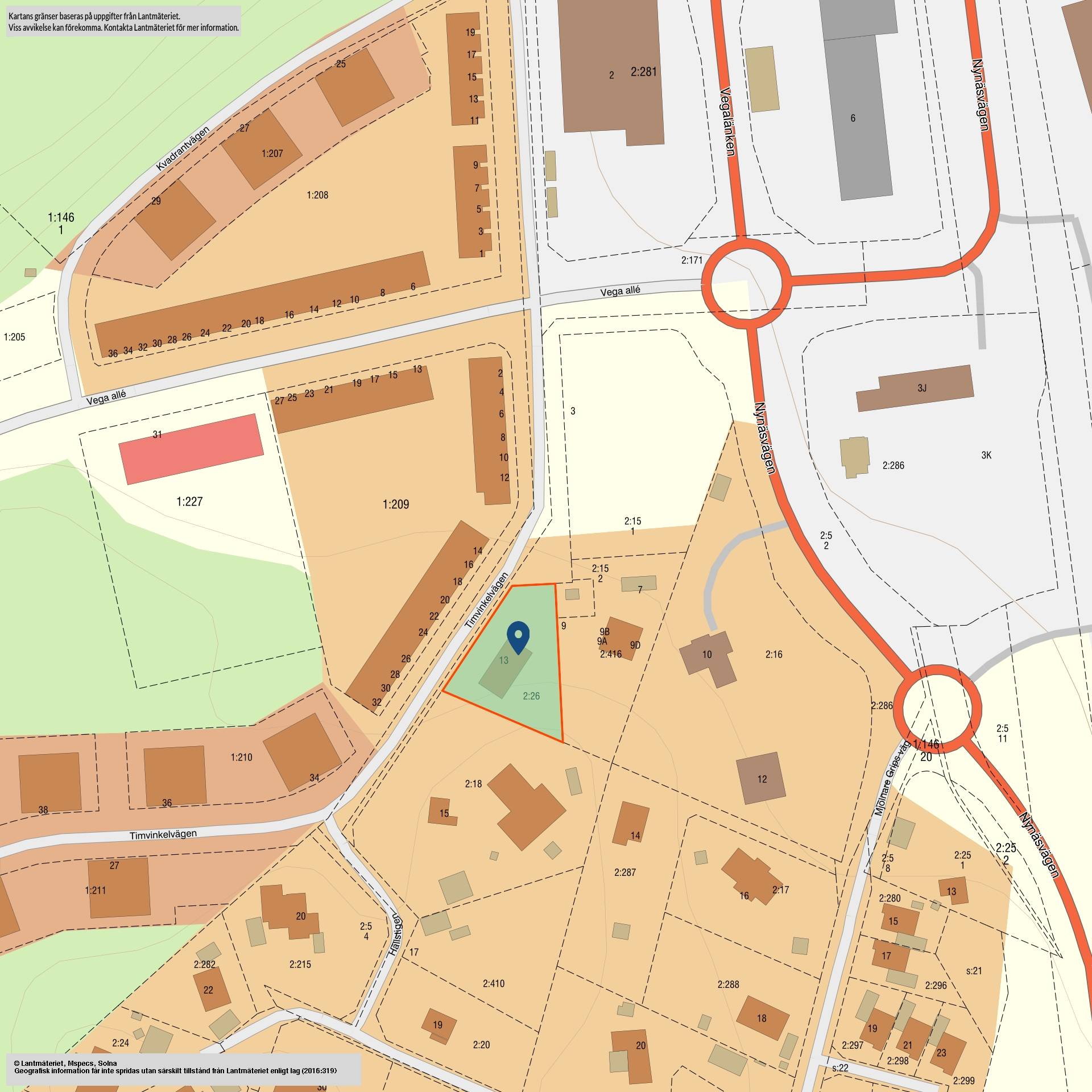4 rum Villa på Timvinkelvägen 13 Vega Haninge kommun - bild 36