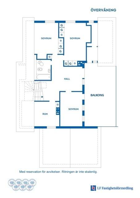 7 rum Villa på Trädgårdsgatan 8 Centrum Vetlanda kommun - bild 12