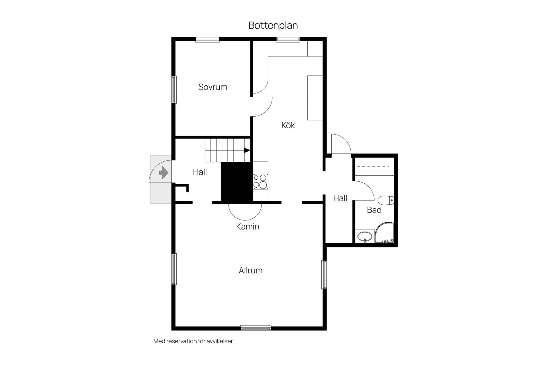 4 rum Villa på Mistelås Sandalsstugan 1 Mistelås Kyrkby Alvesta kommun - bild 25