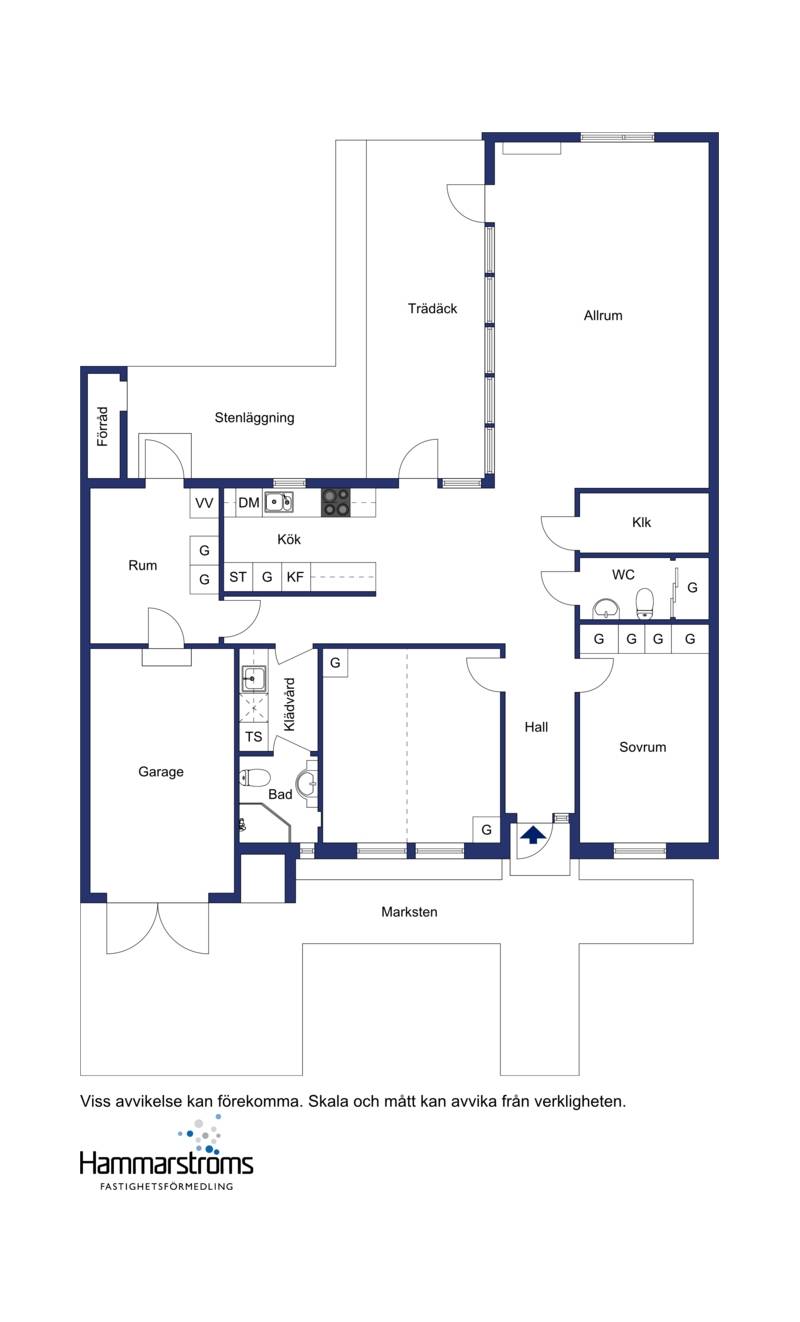 4 rum Radhus på Räfsarevägen 4 Hanemåla Nybro kommun - bild 25