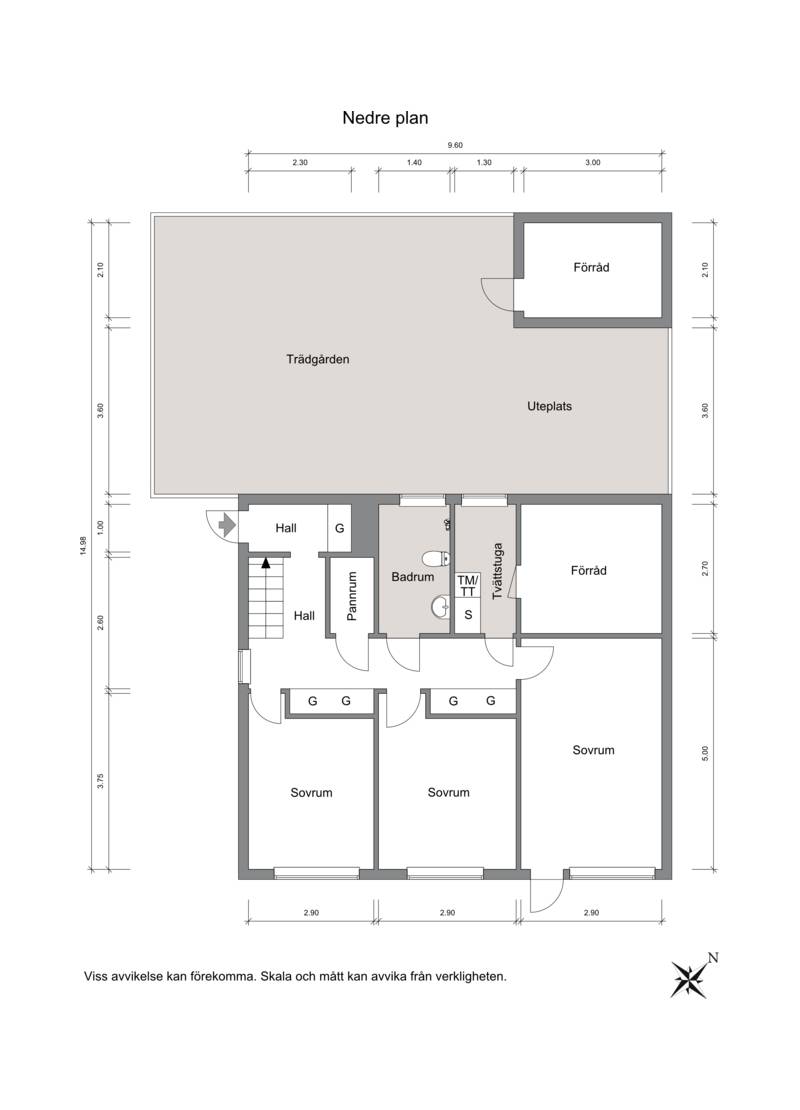 5 rum Villa på Af Bjerkéns väg 12 Lerum - Centralt Lerums kommun - bild 31