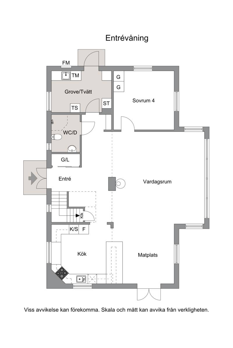 6 rum Villa på Gökvägen 1 Möckeln Älmhults kommun - bild 29