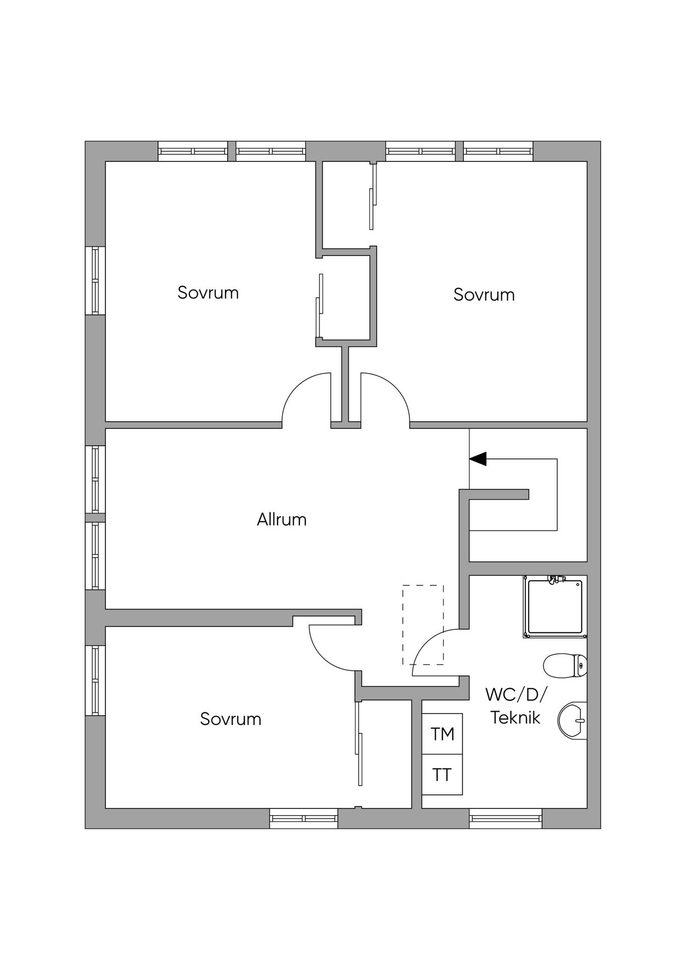 6 rum Parhus på Lavbacken 6C Länna Huddinge kommun - bild 37