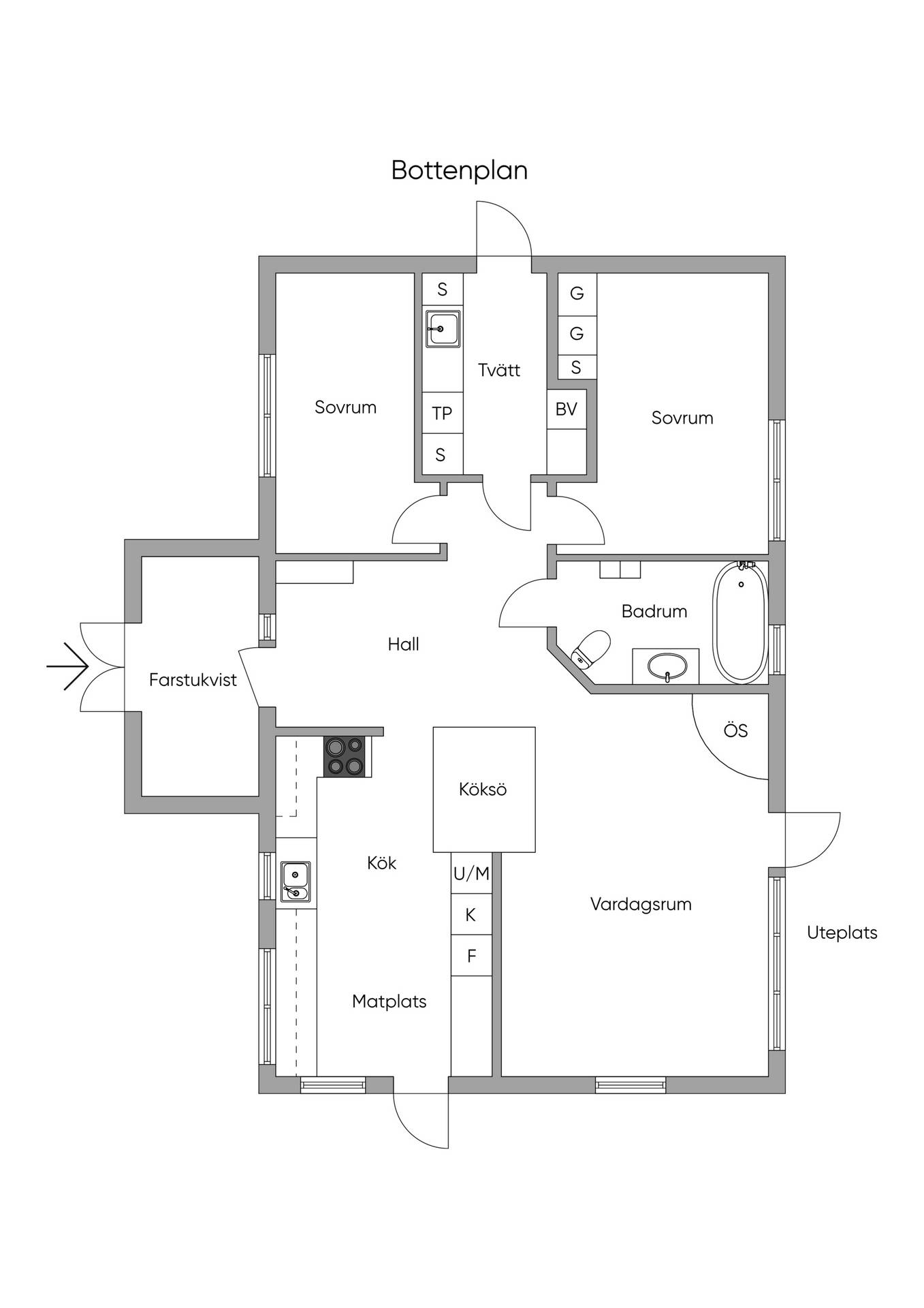 7 rum Villa på Slånbärsvägen 28 Killinge Lidingö kommun - bild 84