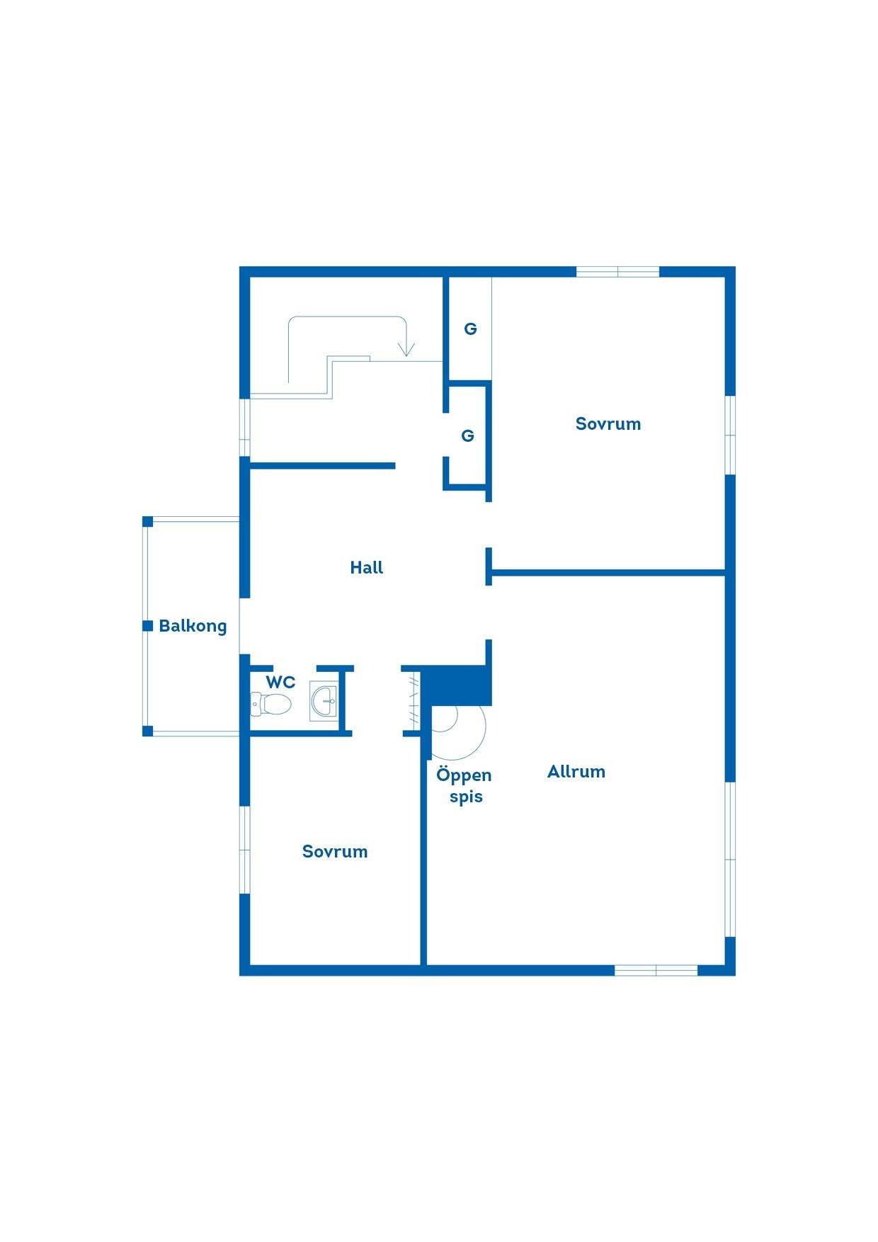 5 rum Villa på Faluvägen 16 LUDVIKA Åkerkullen Ludvika kommun - bild 39
