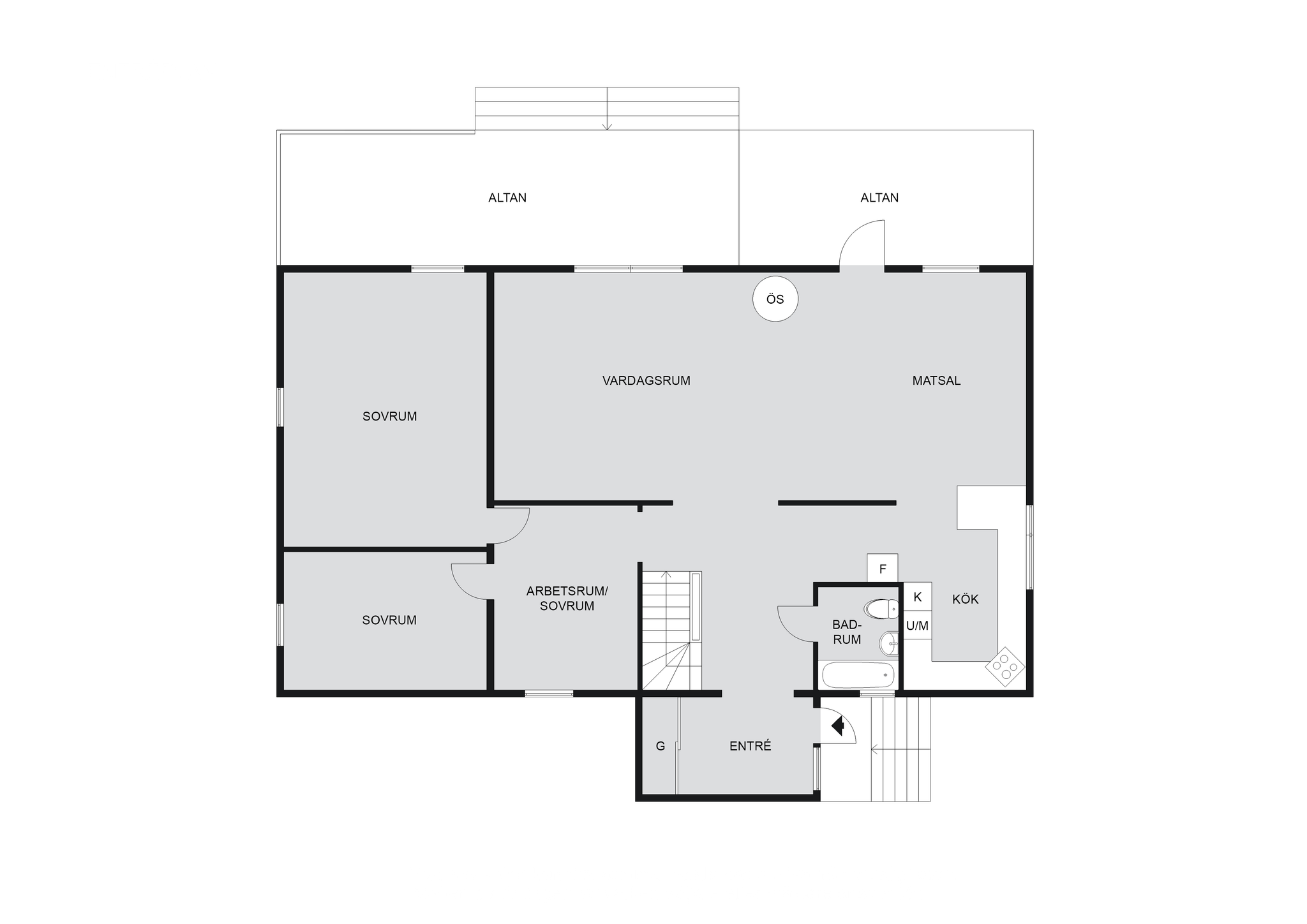 6 rum Villa på Rådjursvägen 9 Kroksta Örnsköldsviks kommun - bild 53
