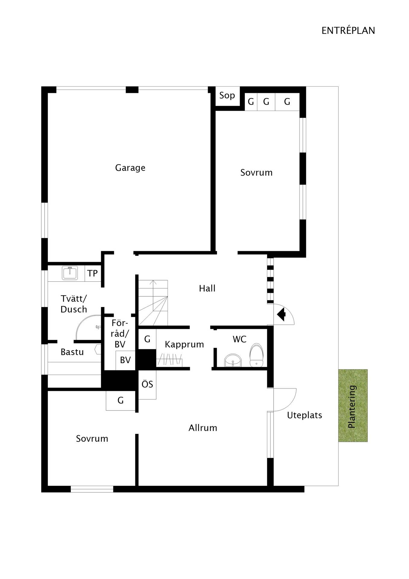 8 rum Villa på Klövjestigen 6 Spånga Nälsta Stockholms kommun - bild 67