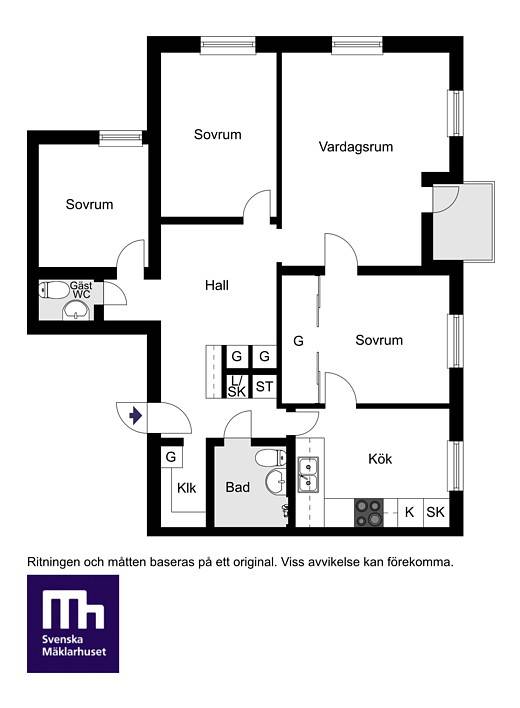 4 rum Lägenhet på Multrågatan 25, 3tr Vällingby - Råcksta Stockholms kommun - bild 21