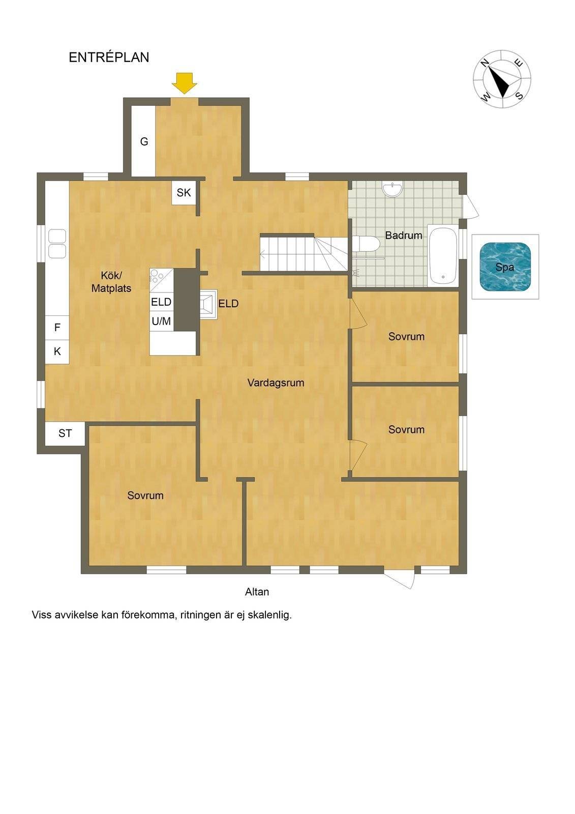 8 rum Villa på Eriksberg 105 Eriksberg Uddevalla kommun - bild 60