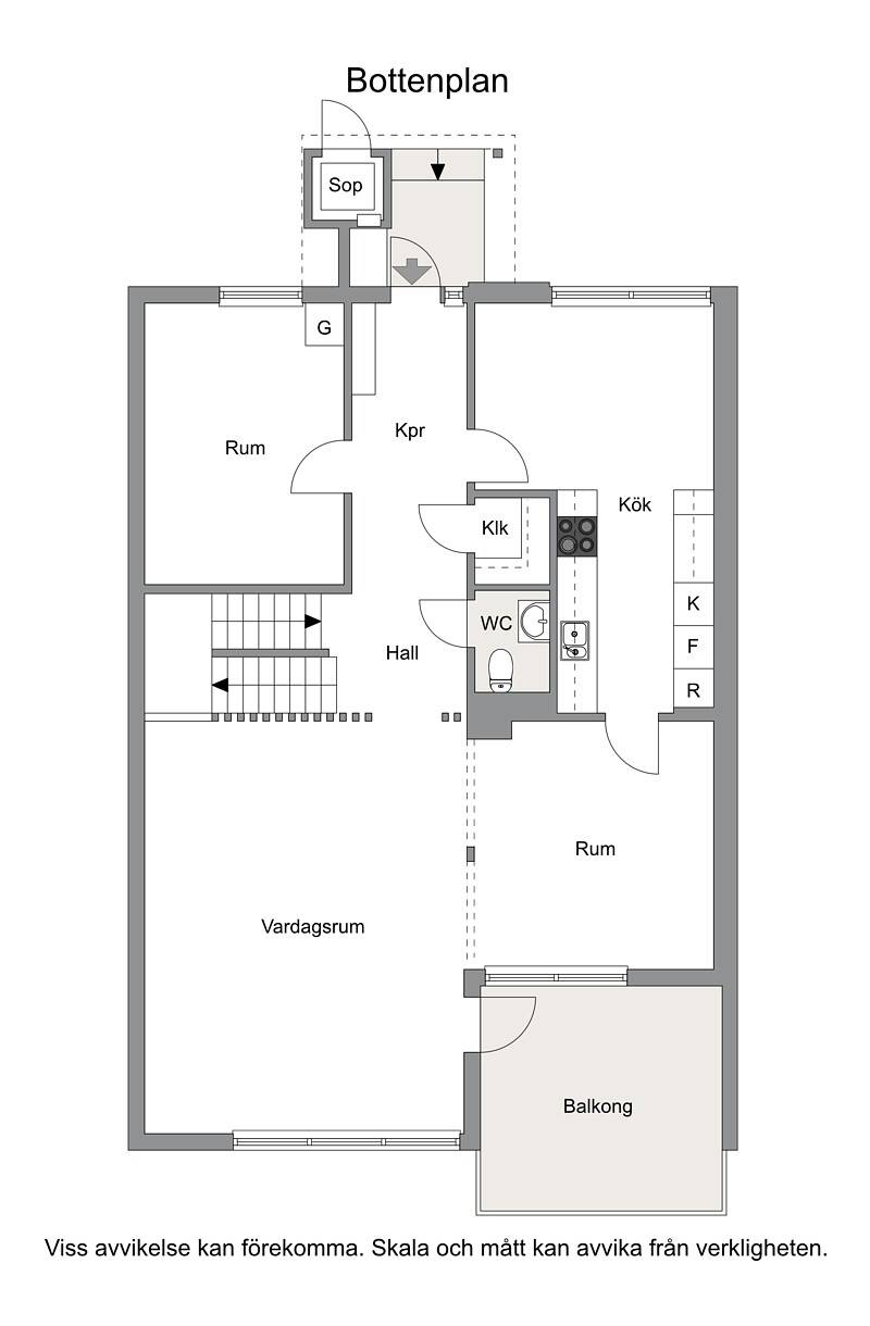 6 rum Parhus på Rådjursstigen 12 Norrtorn Oskarshamns kommun - bild 33