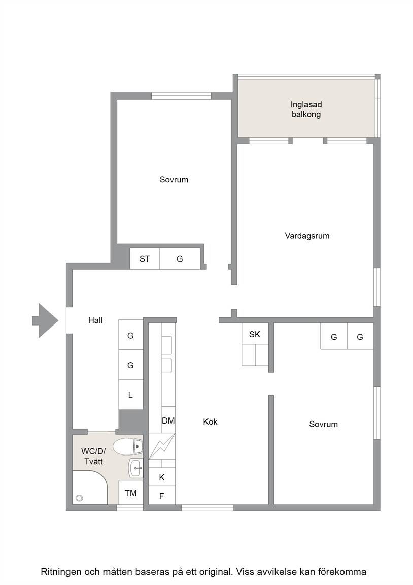 3 rum Lägenhet på Vintergatan 11A CENTRALT Örnsköldsviks kommun - bild 21