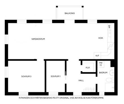3 rum Lägenhet på Älesvägen 6D Vallås Halmstads kommun - bild 27