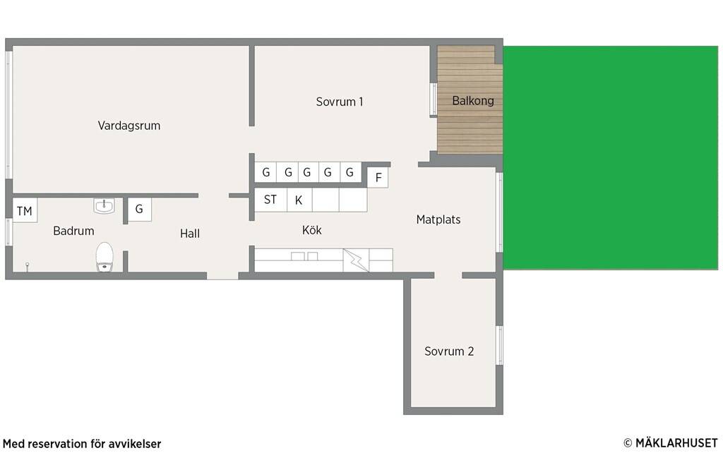 3 rum Lägenhet på Ekholmsvägen 42A Ekholmen Linköpings kommun - bild 17