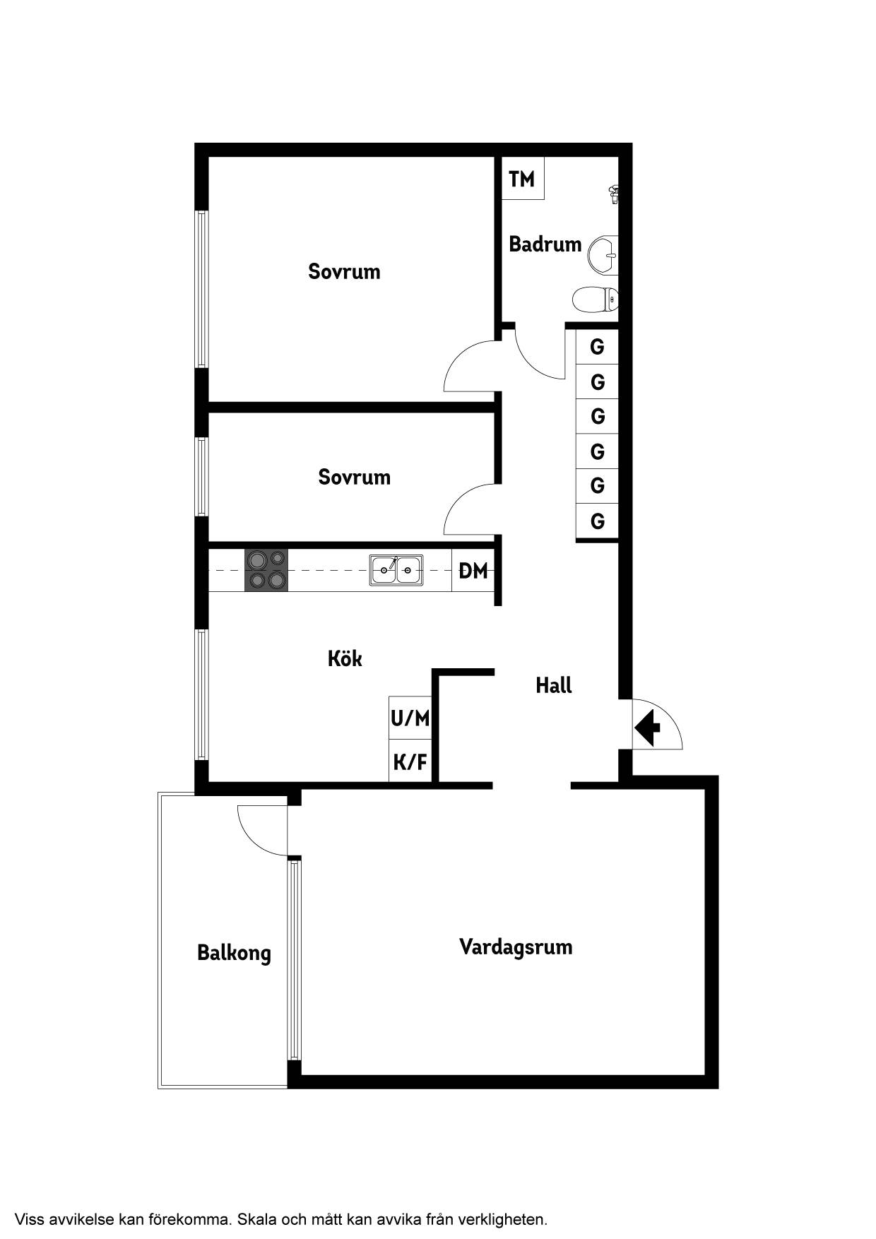 3 rum Lägenhet på Kongahällagatan 48B Komarken Kungälvs kommun - bild 17
