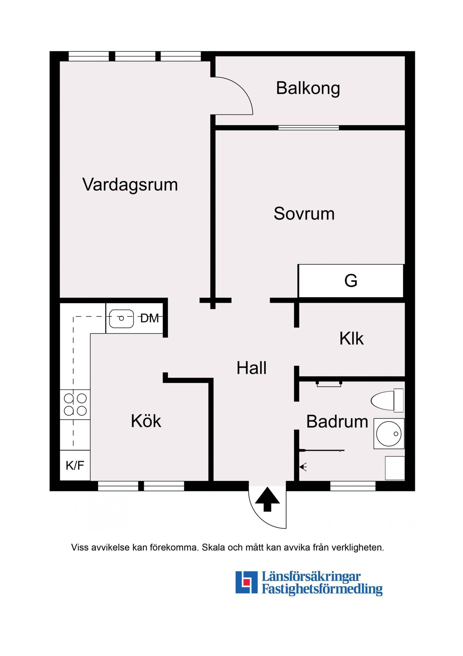 2 rum Lägenhet på Tulpangatan 8 Fosiedal Malmö kommun - bild 25