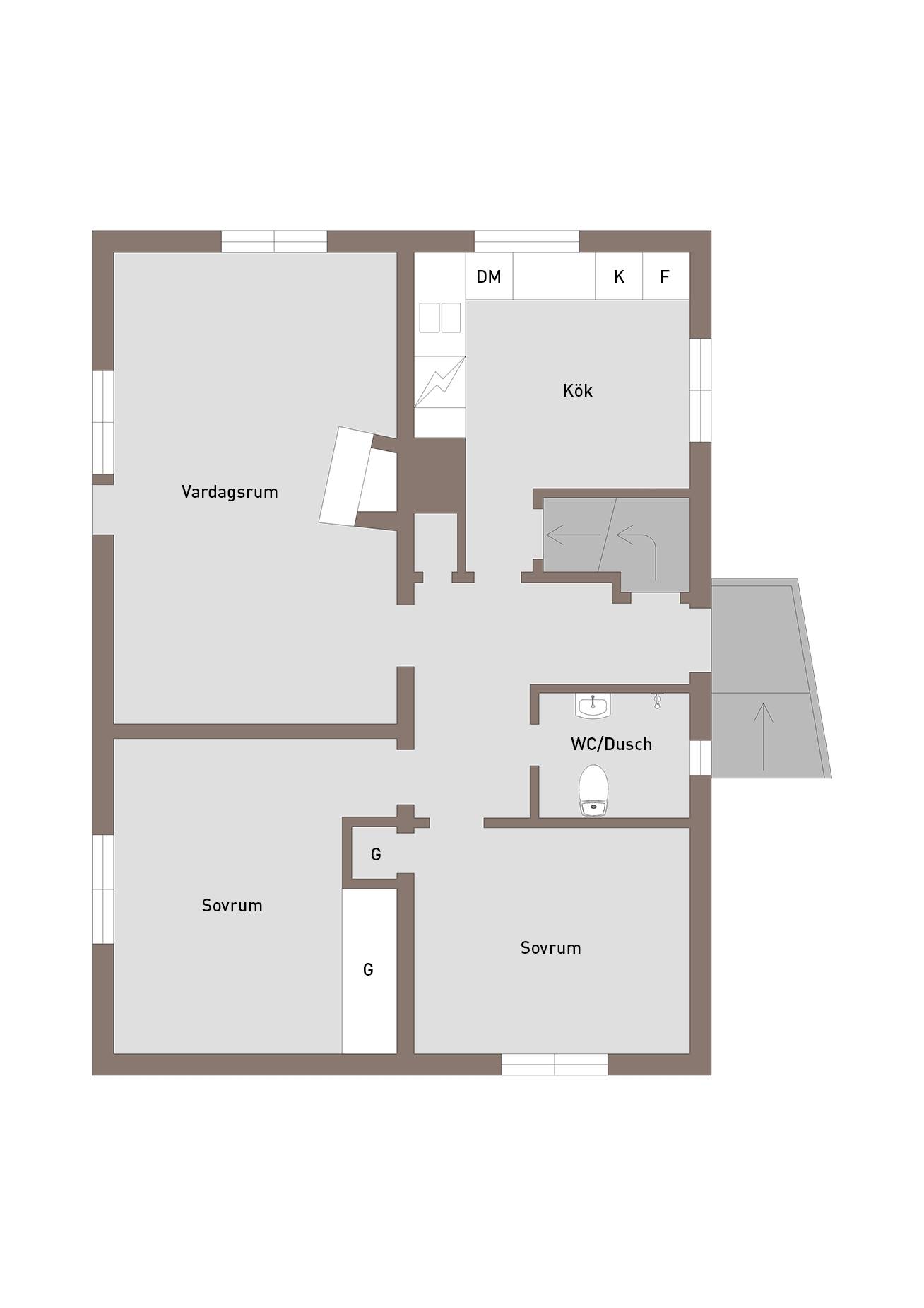 3 rum Villa på Solnavägen 12 Aggerud Karlskoga kommun - bild 38