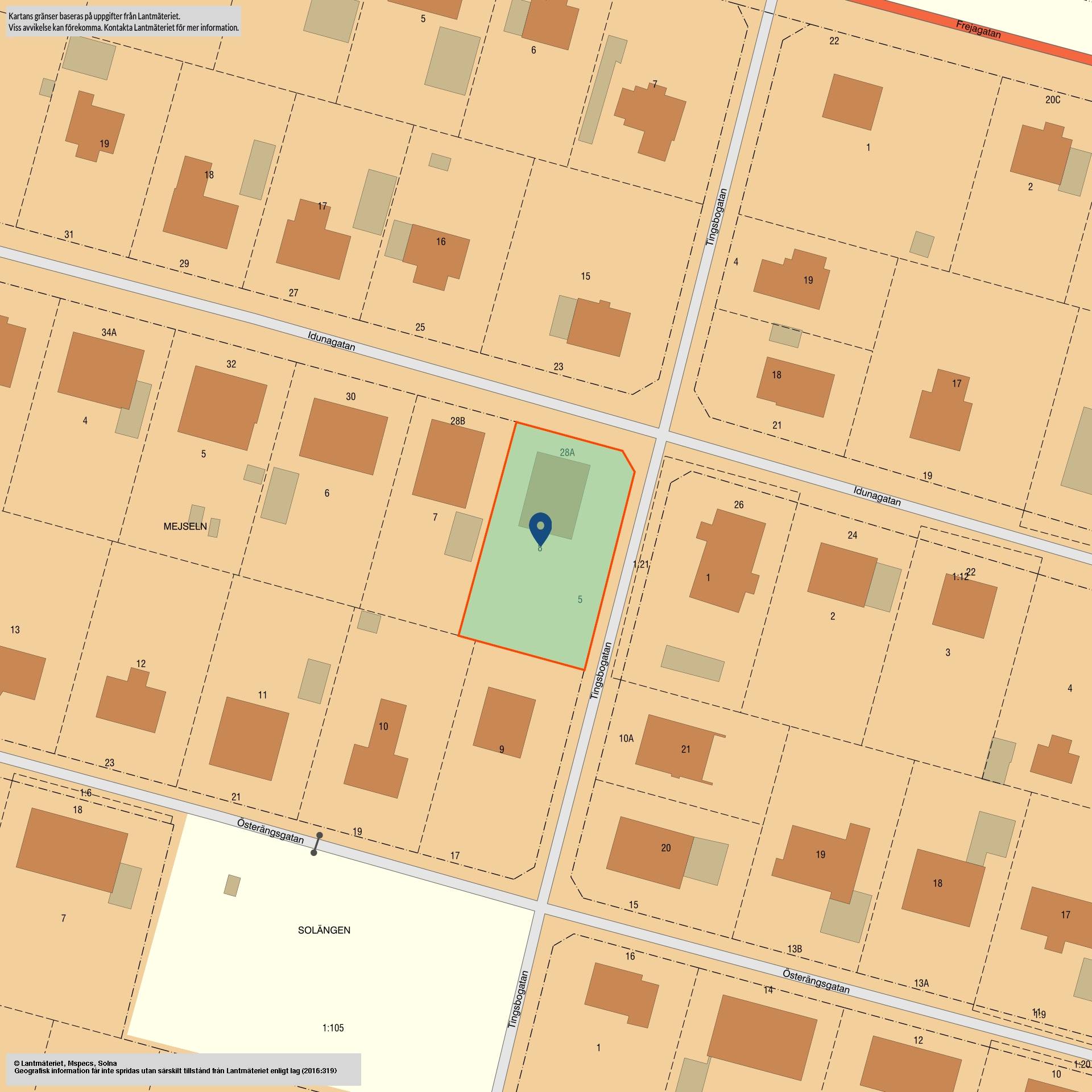 8 rum Villa på Idunagatan 28A Mölndal Mölndals kommun - bild 38