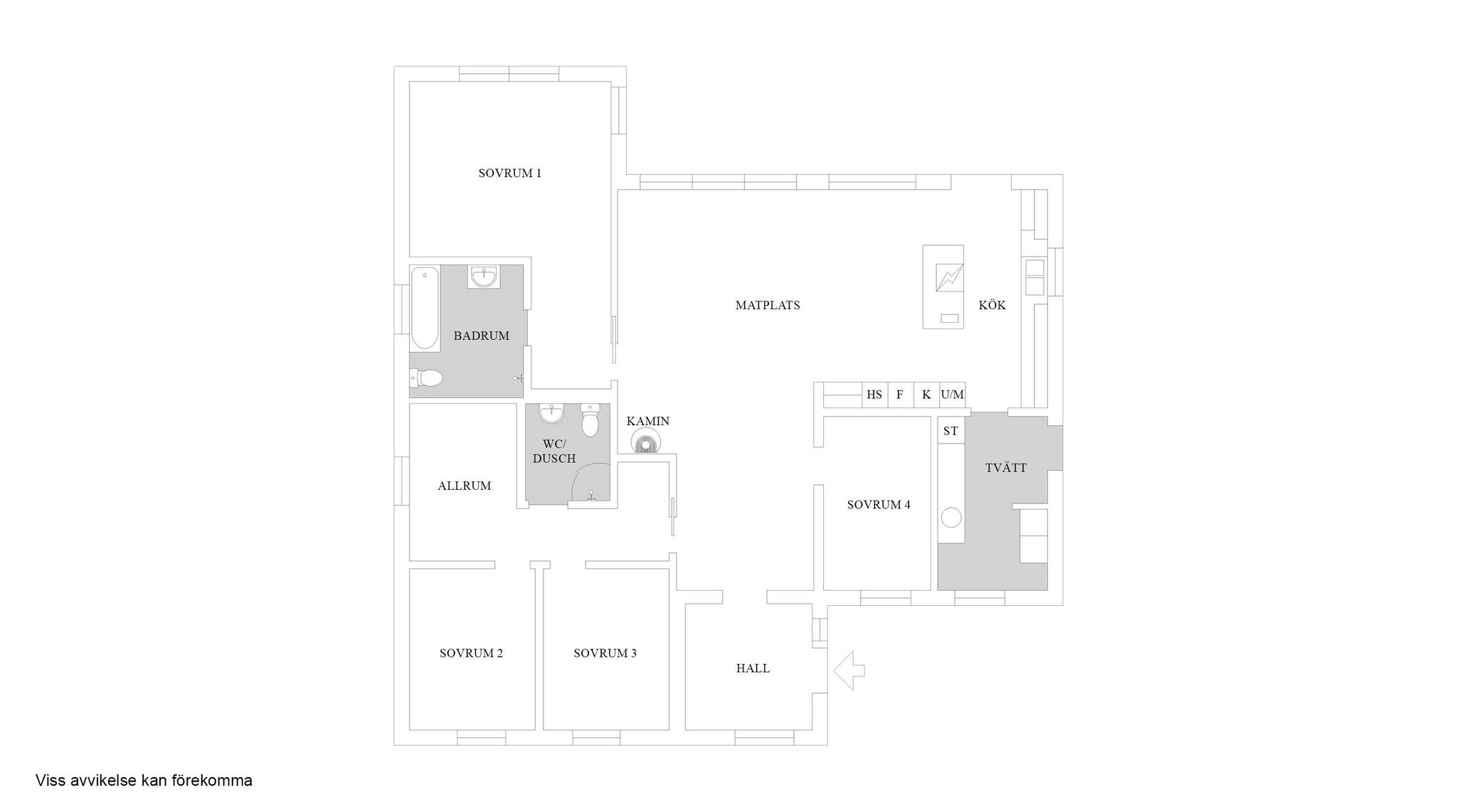 6 rum Villa på Brattbacksvägen 18 Lindbacken Uppsala kommun - bild 48