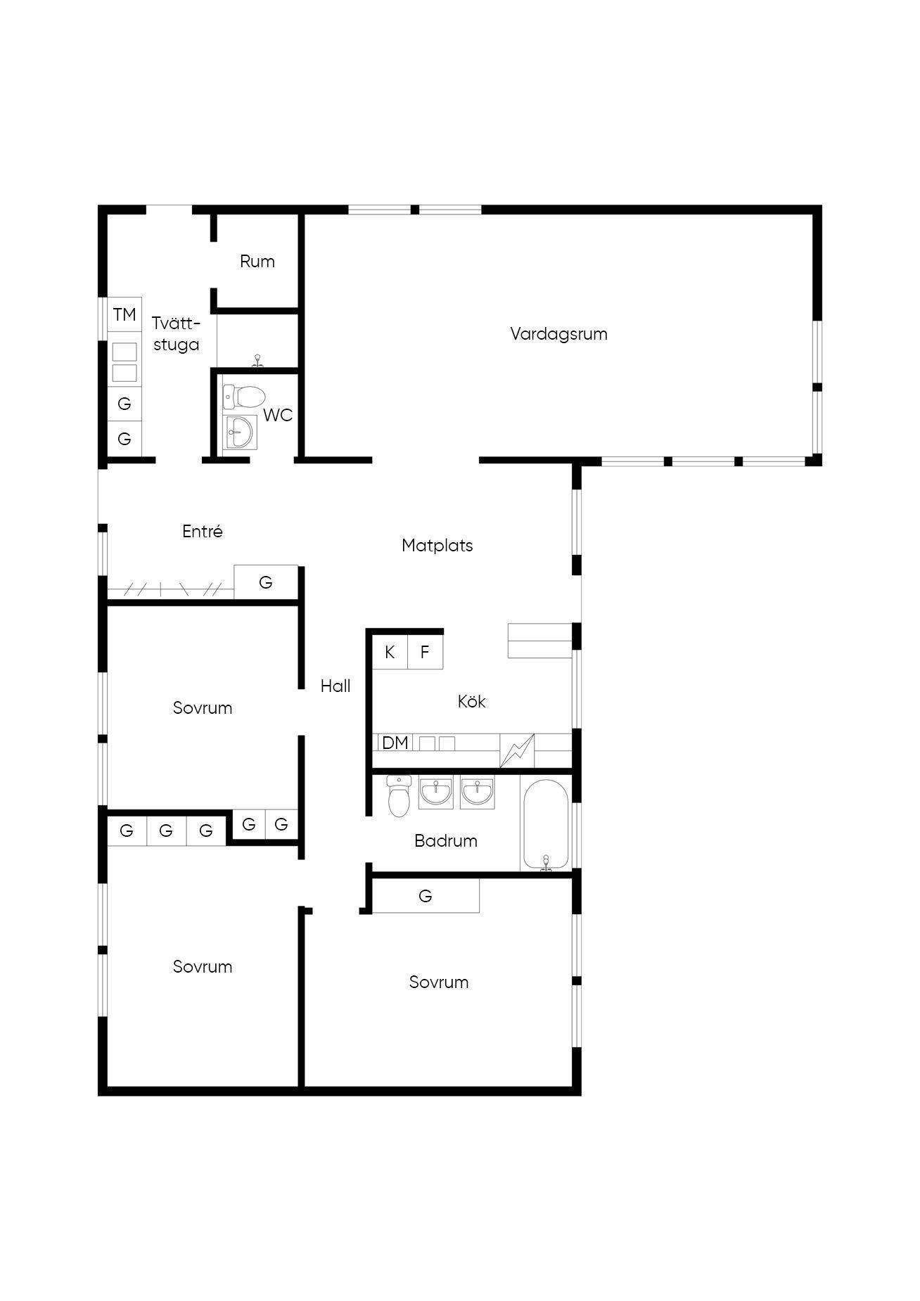 4 rum Villa på Ugglegatan 17 Nylund Värnamo kommun - bild 25