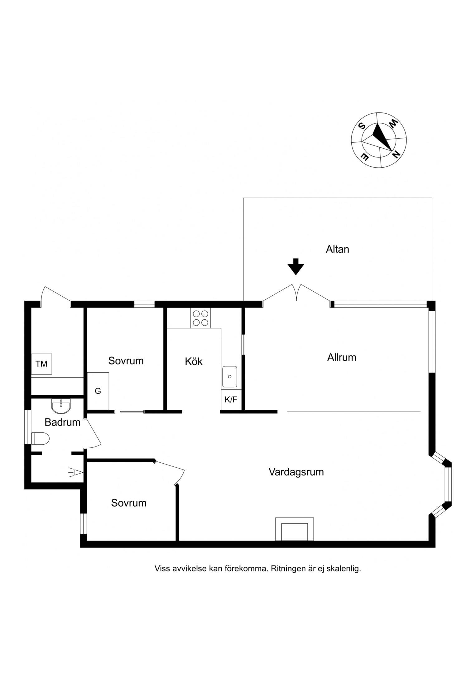 79 m² Villa på Bråtås 4 Åkulla Varbergs kommun - bild 26