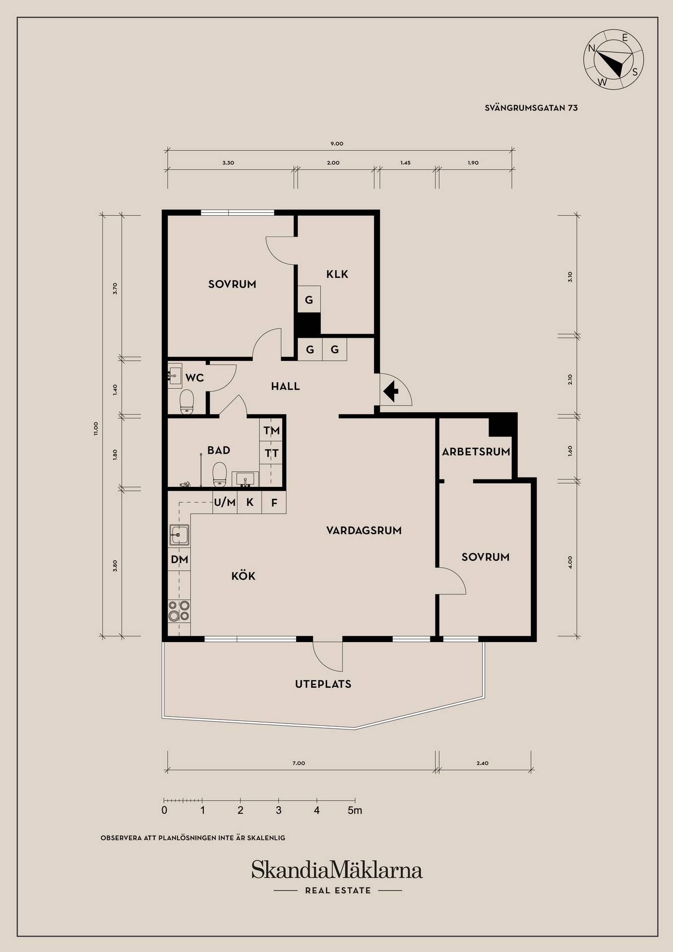 3 rum Lägenhet på Svängrumsgatan 73 Flatås Göteborgs kommun - bild 25