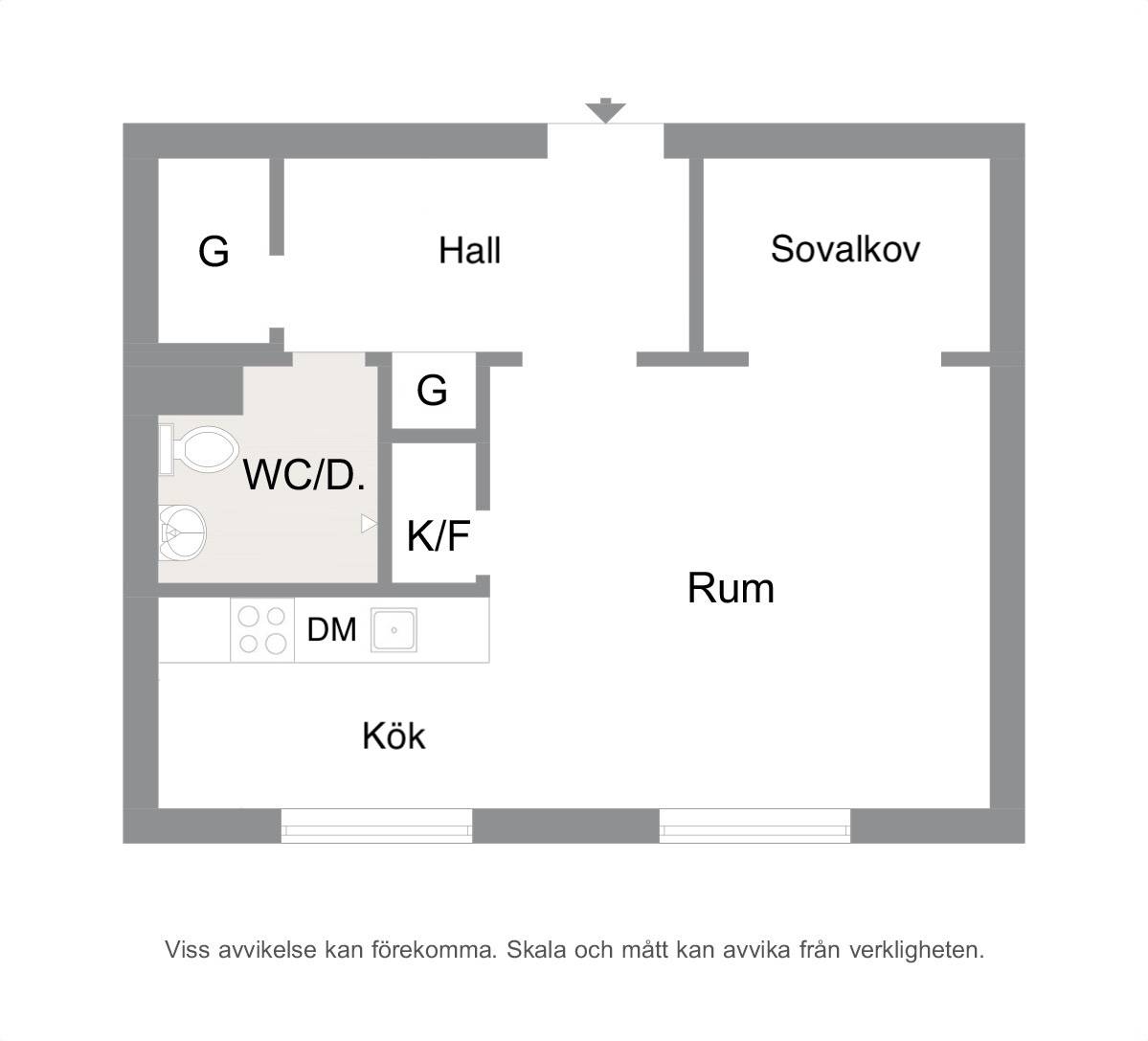 1 rum Lägenhet på Stadiongatan 51 A Lorensborg Malmö kommun - bild 17