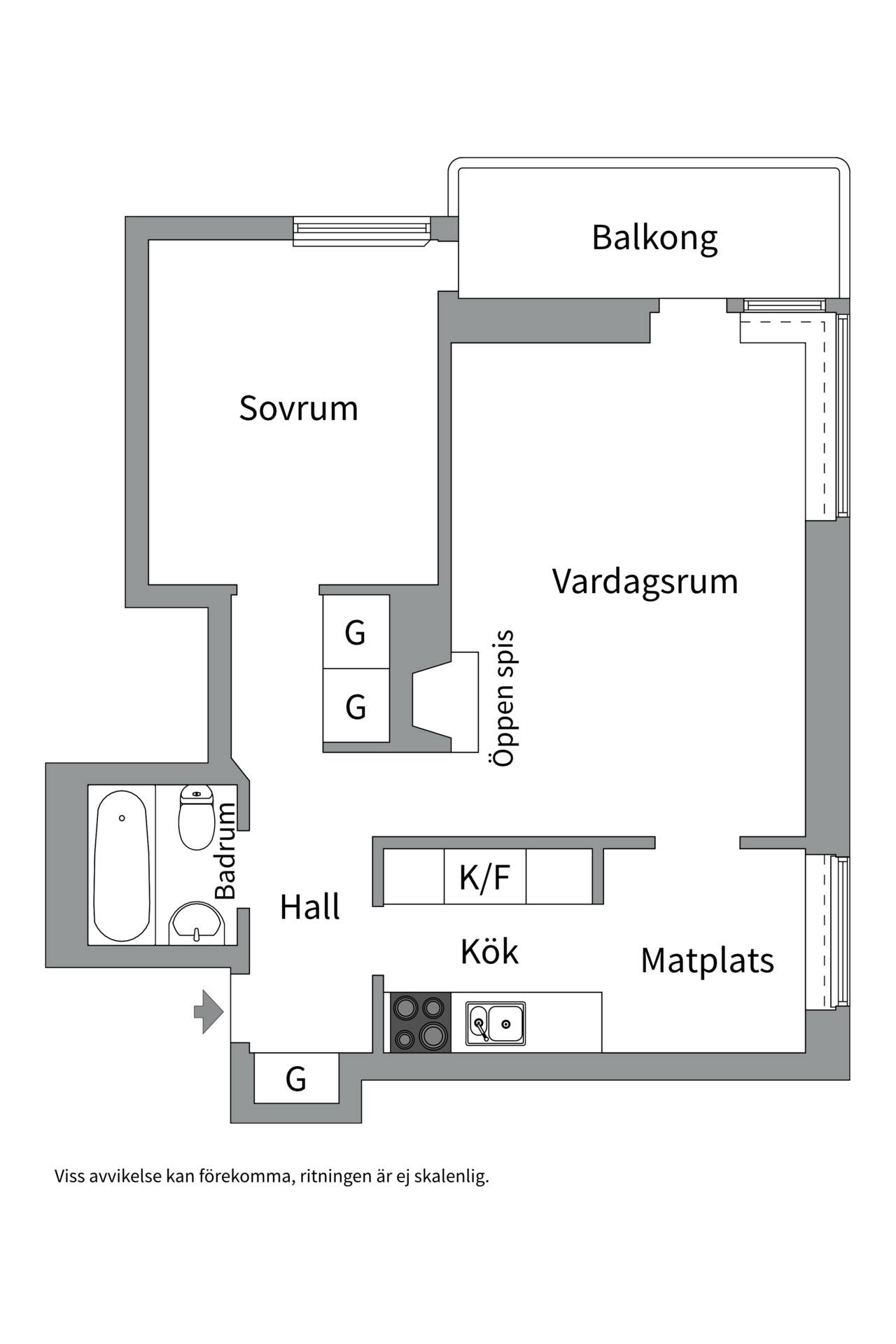 2 rum Lägenhet på Strålgatan 21 Kungsholmen - Lilla Essingen Stockholms kommun - bild 23