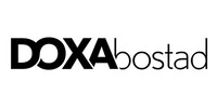 Mäklarlogotyp Doxa Bostad