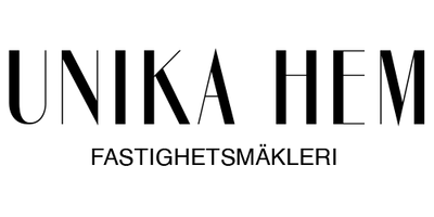 Mäklarlogotyp Unika Hem Fastighetsmäkleri