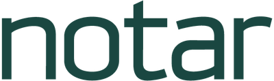 Mäklarlogotyp Notar
