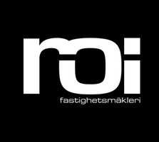 Mäklarlogotyp ROI Fastighetsmäkleri