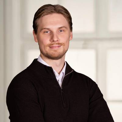 Mäklarbild på Victor Munter