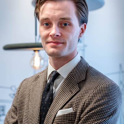 Mäklarbild på Felix Arvidsson