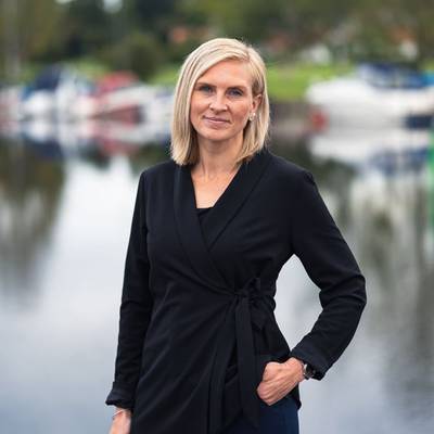 Mäklarbild på Maria Andersson