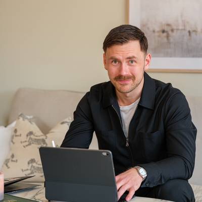 Mäklarbild på Andreas Zetterman