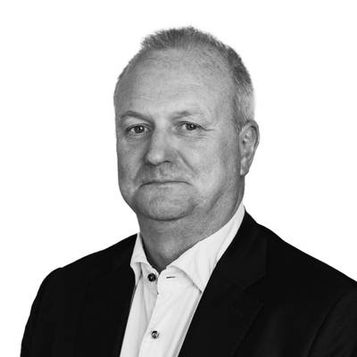 Mäklarbild på Hans-Olov Larsson