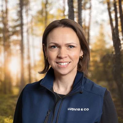 Mäklarbild på Maria Hansson