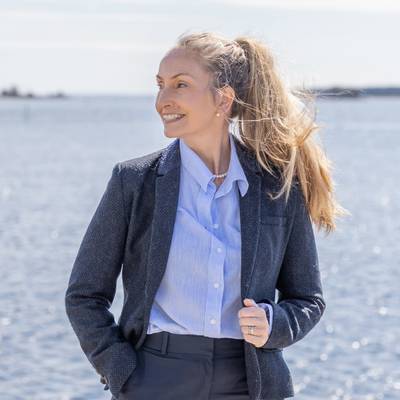 Mäklarbild på Nina Beermann