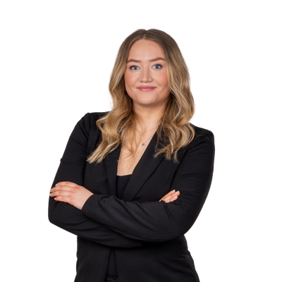 Mäklarbild på Hanna Dahlberg
