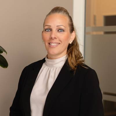 Mäklarbild på Maria Östlund