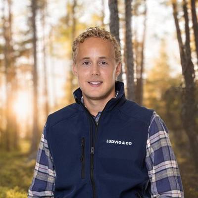 Mäklarbild på Petter Kjaerstad