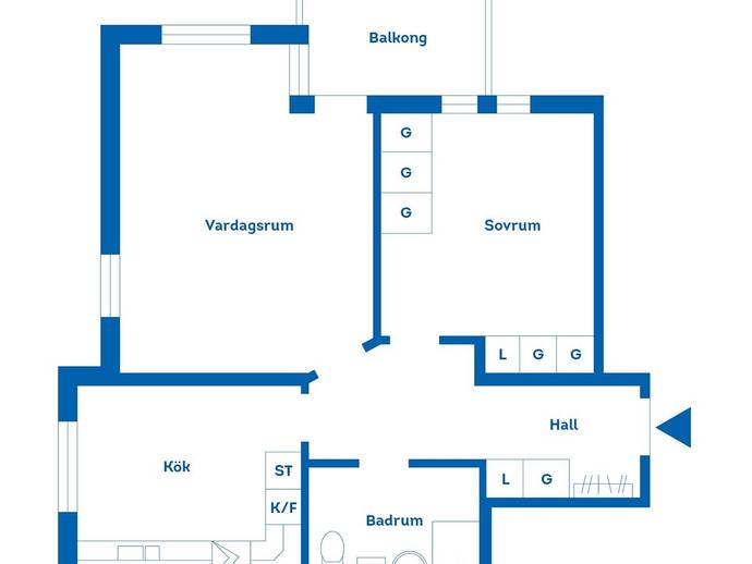 Planritning för S:t Persgatan 37