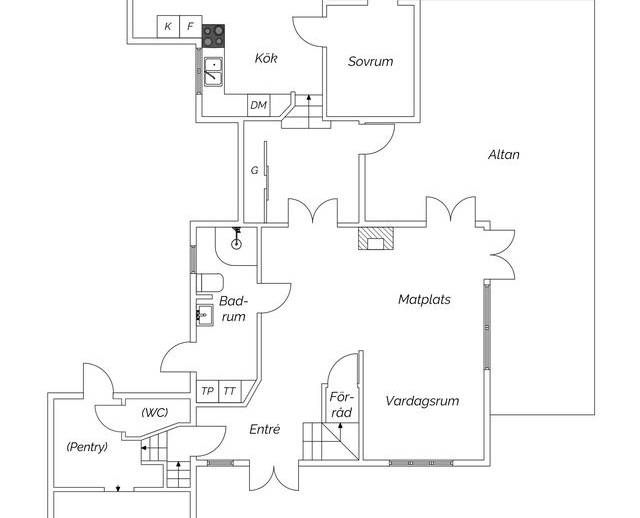 Floor plan for Sjöängen 120