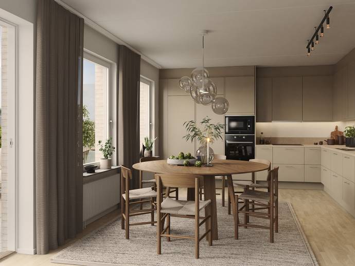 Lägenhet, 3 rum, 92 m² i Södermalm