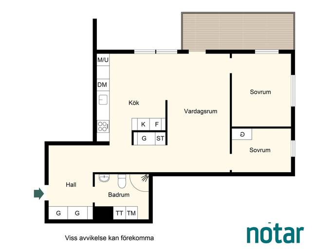 Planritning för Skrivargatan 28