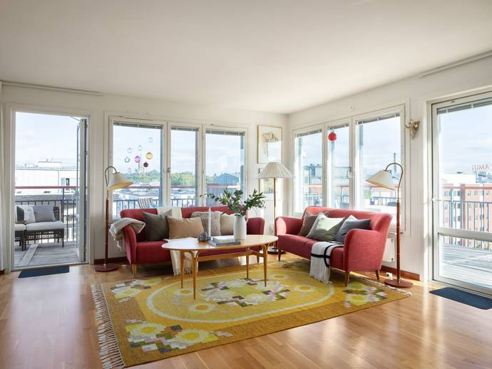 3,5 rok · 86,5 m² · Hammarby allé 52