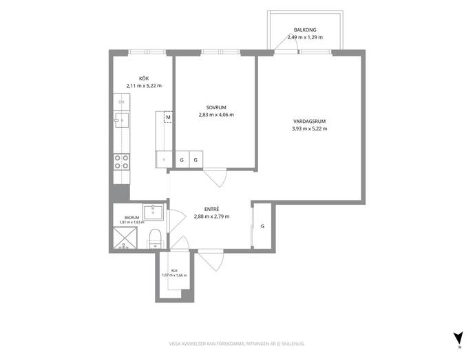 Planritning för Kabelgatan 8