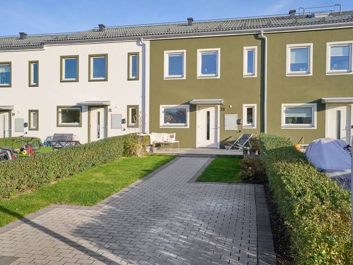 Åkerslundsvägen 23 Såld radhus (Bostadsrätt) Hjärup, Staffanstorps